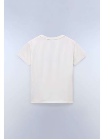 Napapijri T-Shirt "S-Box Logo Ss W 1" in Grau