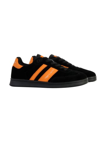 Teddy Smith Leder-Sneaker Schwarz