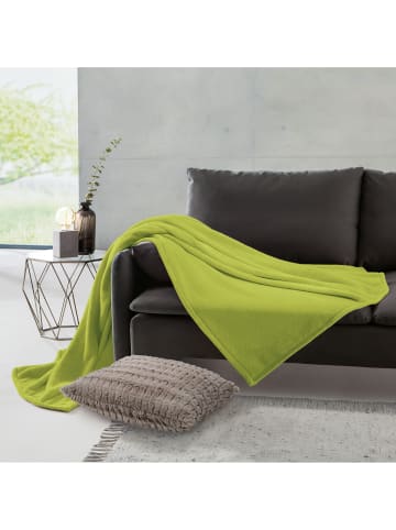 REDBEST Fleece, Microfaser Fleece Wohndecke 10er-Pack in grün