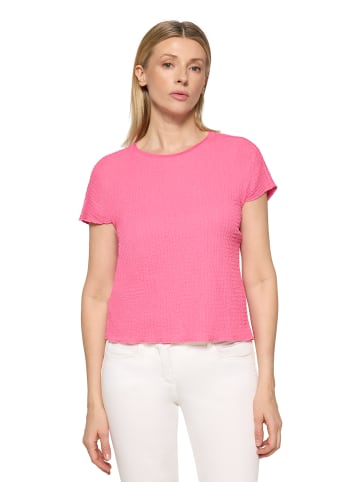 Betty Barclay Strukturshirt mit U-Boot-Ausschnitt in Pink Flambé