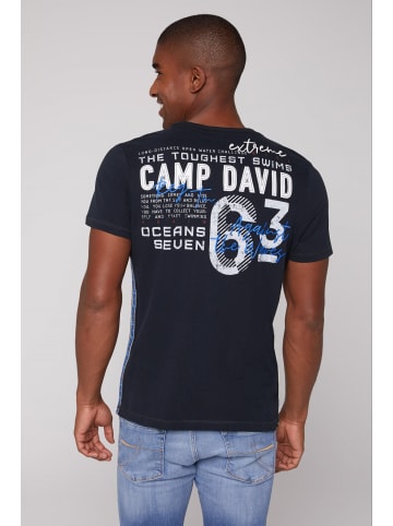 CAMP DAVID  Shirt 'Ocean´s Seven I' in dunkelblau