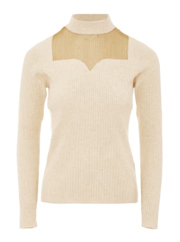 Blonda Strickpullover in Beige