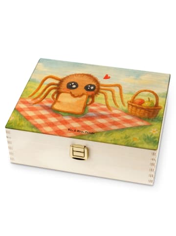 Mr. & Mrs. Panda Teebox Spinne Agathe Sandwich Design ohne Spruch in Weiß