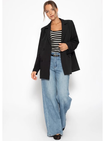 SASSYCLASSY Oversize Blazer in Schwarz