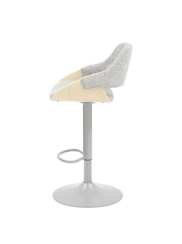 home24 Barstuhl ACUPE in Grau