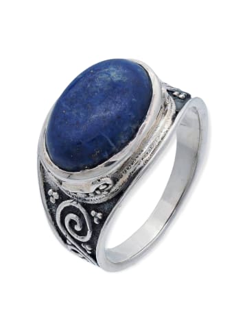 mantraroma 925er Silber - Ringe mit Lapis Lazuli