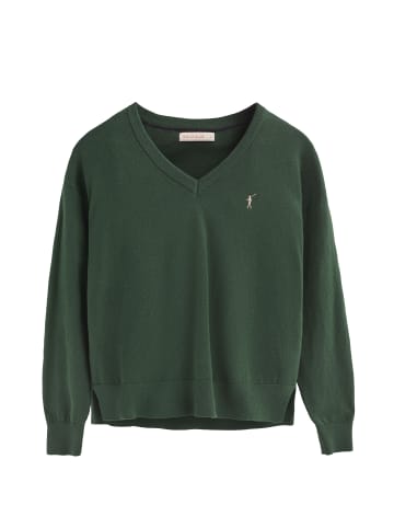 Polo Club Pullover in Warmes Grün