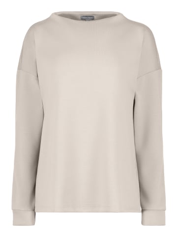 Gina Laura Sweatshirt in helles taupe