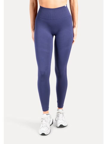SMILODOX Leggings Lesedi Seamless Scrunch in Dunkelblau
