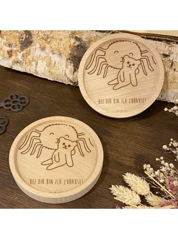 Mr. & Mrs. Panda Coaster Spinne Agathe Teddy mit Spruch in Transparent