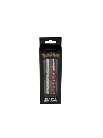 Pokémon Kugelschreiber Set 2er Pack Pokeball Designe Tinte