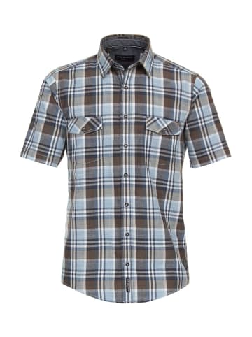 CASAMODA KaroHemd für Herren in blau