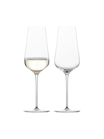 Zwiesel Glas 2er Set Champagnergläser Duo 378 ml transparent in transparent