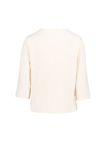 Zero  Sweatshirt mit Strukturmuster in Eggnog