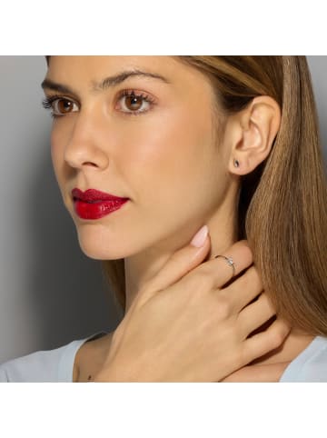 Luxenter Ohrringe aus 925er Sterlingsilber mit Rhodiumbeschichtung – Nokie