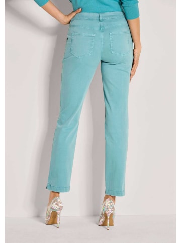 MADELEINE Schlanke Five-Pocket mit Stretch-Komfort in aqua