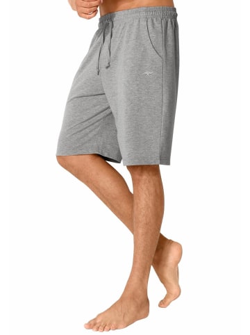 Kangaroos Sweatshorts in grau-meliert