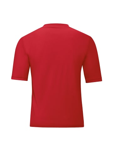 Jako Trikot 2er-Set Kurzarm Rundhals Moderne Uni-Optik in Rot-2