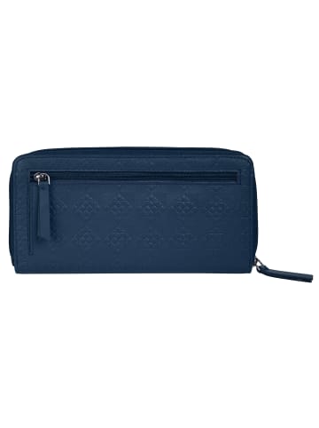 Bruno Banani Geldbörse echt Leder in blau