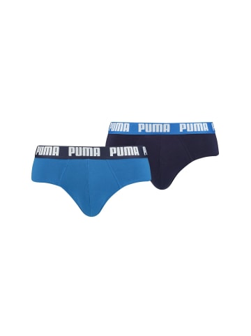 Puma Slip PUMA BASIC BRIEF 2P in Blau