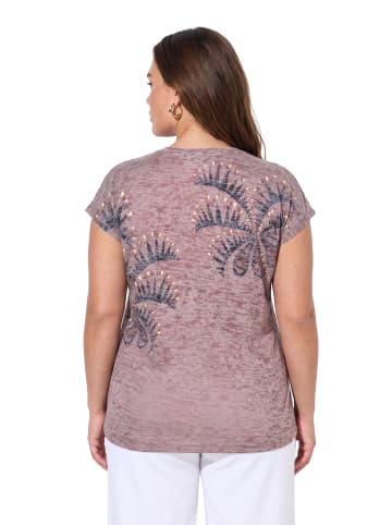 Ulla Popken Shirt in dunkelbraun