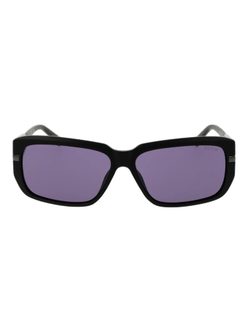 Guess Männer Sonnenbrille Rechtwinklig Schwarz