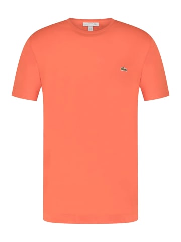 Lacoste T-Shirt mit Rundhalsausschnitt in orange