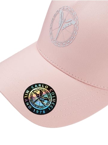 Carlo Colucci Baseball Cap DaCampo in Rosa