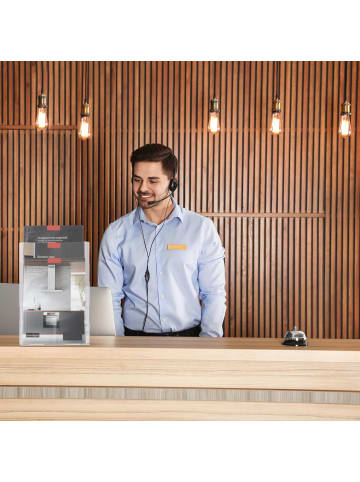 relaxdays 2x Prospekthalter in Transparent - DIN A4