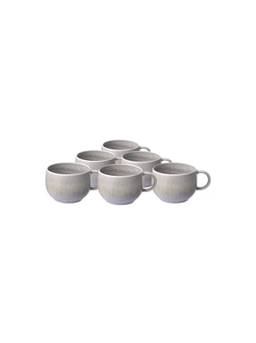 like. by Villeroy & Boch Espressotasse 6 Stk Perlemor Sand in beige