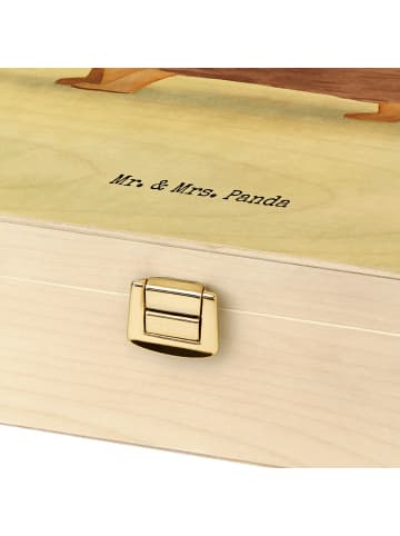 Mr. & Mrs. Panda Teebox Igel Herzen Design mit Spruch in Weiß