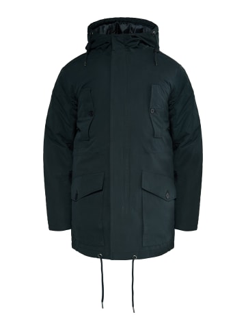 MO Herren Wattierter Anorak in Schwarz