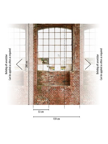 A.S. Création Tapete Factory Loft in Backstein-Optik