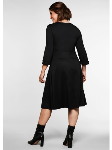 sheego by Joe Browns Cocktailkleid in schwarz