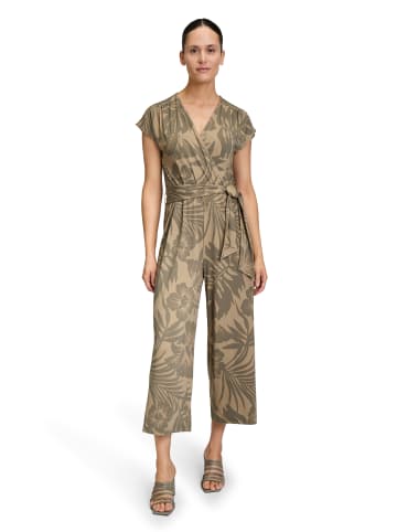 Betty Barclay Jumpsuit mit Eingrifftaschen in Khaki/Green