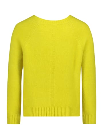 CARTOON Strickpullover mit Rundhalsausschnitt in Neon Yellow