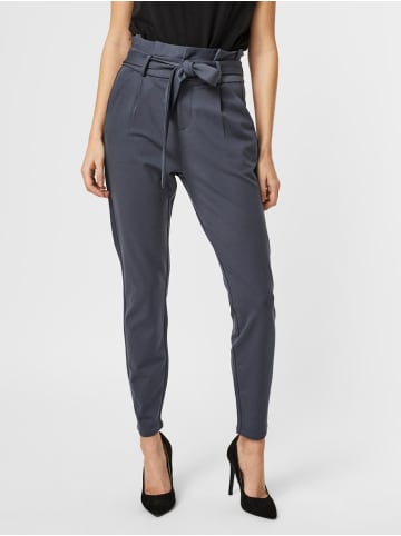 Vero Moda Paperbag Stoffhose mit Bindeband VMEVA in Dunkelblau