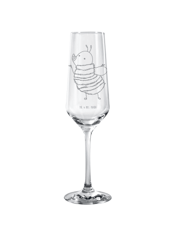 Mr. & Mrs. Panda Glas Hummel flauschig ohne Spruch in Transparent