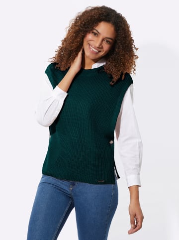 WITT WEIDEN Kapuzen-Pullunder in petrol