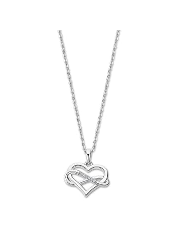 LOTUS silver Anhänger Silber 925 Sterling Silber Herz Halsketten