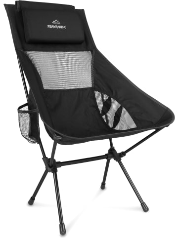 Normani Outdoor Sports Campingstuhl Peawanuck in Schwarz