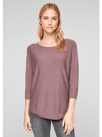 QS Pullover 3/4 Arm in Lila