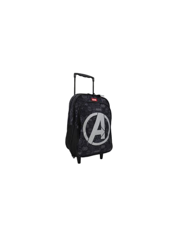 Marvel Rucksack mit Rädern Trolley Rucksack Avengers in Schwarz