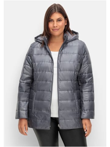 sheego Steppjacke in grau