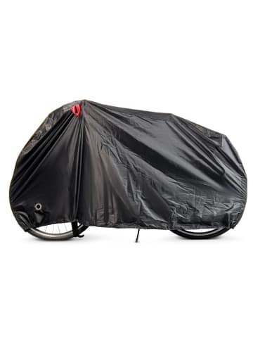 COFI 1453 Wasserdichte Kunststoff-Fahrradabdeckung Größe S-XL - Schwarz XL in Schwarz