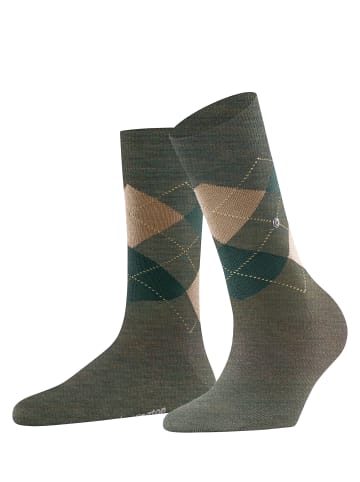 Burlington Socken Melange Marylebone in Manganese