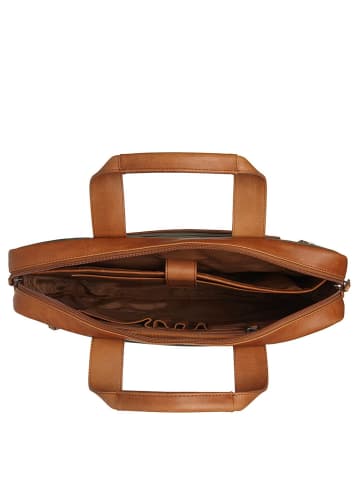 The Chesterfield Brand Fusion Narvik - Laptoptasche 15" 40 cm (steel green) in steel green