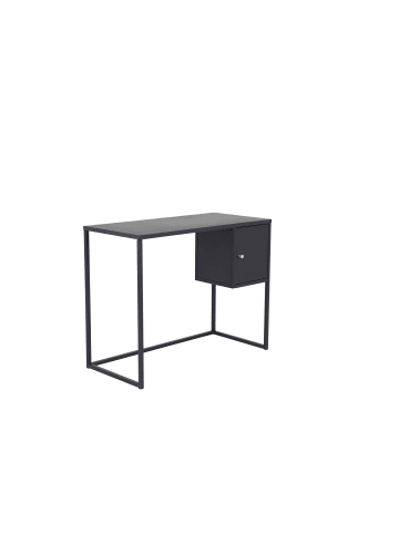 ebuy24 Schreibtisch Bakal Schwarz 95 x 45 cm
