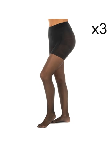 Jolie Folie 3er-Set: Strumpfhose in Black