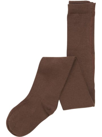 Minymo Strumpfhose "Stocking-solid" in Braun